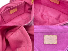 Load image into Gallery viewer, LOUIS VUITTON ルイ ヴィトン ハンドバッグ ポーチ M95050 モノグラムデニム ミニ プリ―ティ ピンク 美品 中古 64405