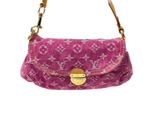 Load image into Gallery viewer, LOUIS VUITTON ルイ ヴィトン ハンドバッグ ポーチ M95050 モノグラムデニム ミニ プリ―ティ ピンク 美品 中古 64405