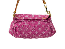 Load image into Gallery viewer, LOUIS VUITTON ルイ ヴィトン ハンドバッグ ポーチ M95050 モノグラムデニム ミニ プリ―ティ ピンク 美品 中古 64405