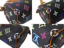 Load image into Gallery viewer, LOUIS VUITTON ルイヴィトン ミニスピーディ ハンドバッグ M92644 モノグラムマルチカラー ブラック ゴールド金具 美品 中古 64406