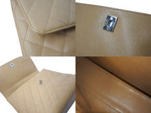 Load image into Gallery viewer, CHANEL シャネル マトラッセ ケリー型 トップハンドルバッグ ハンドバッグ 6番台 キャビアスキン ベージュ 美品 中古 64407