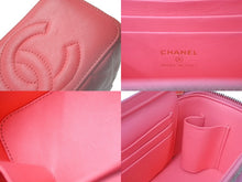 Load image into Gallery viewer, CHANEL シャネル バニティ ショルダーバッグ 32番台 ピンク ラムスキン ココマーク ゴールド金具 美品 中古 64408