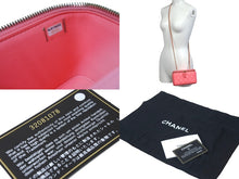 Load image into Gallery viewer, CHANEL シャネル バニティ ショルダーバッグ 32番台 ピンク ラムスキン ココマーク ゴールド金具 美品 中古 64408
