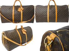 Load image into Gallery viewer, LOUIS VUITTON ルイヴィトン キーポルバンドリエール60 ボストンバッグ M41412 モノグラム 美品 中古 64410