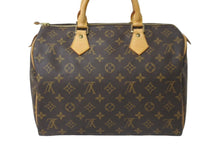 Load image into Gallery viewer, LOUIS VUITTON ルイヴィトン ハンドバッグ スピーディー30 モノグラム M41526 PVC レザー ゴールド金具 中古 64411