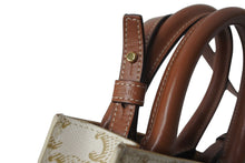 Load image into Gallery viewer, 極美品 CELINE セリーヌ 2WAYショルダーバッグ ミニ バーティカルカバ トリオンフ 1194372BZK.01BC ホワイト ブラウン 中古 64413