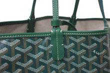 Load image into Gallery viewer, 新品同様 GOYARD ゴヤール サンルイ PM グリーン トートバッグ ST LOUIS PM Black tote bag 中古 64419