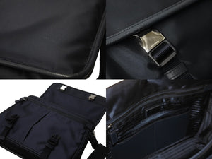 PRADA プラダ メッセンジャーバッグ ショルダーバッグ VA0768 ネイビー ナイロンロゴ シルバー金具 美品 中古 64420 