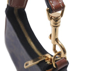 Load image into Gallery viewer, 極美品 CELINE セリーヌ マイクロAVA ハンドバッグ トリオンフキャンバス カーフスキン ゴールド金具 コインケース ポーチ 中古 64422