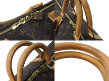 Load image into Gallery viewer, LOUIS VUITTON ルイヴィトン キーポルバンドリエール55 ボストンバッグ M41414 モノグラム PVC レザー ブラウン 美品 中古 64423