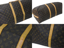 Load image into Gallery viewer, LOUIS VUITTON ルイヴィトン キーポルバンドリエール55 ボストンバッグ M41414 モノグラム PVC レザー ブラウン 美品 中古 64423