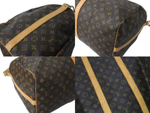 Load image into Gallery viewer, LOUIS VUITTON ルイヴィトン キーポルバンドリエール55 ボストンバッグ M41414 モノグラム PVC レザー ブラウン 美品 中古 64423