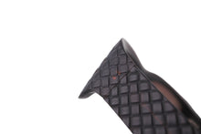 Load image into Gallery viewer, BOTTEGAVENETA ボッテガヴェネタ サングラス スクエア型 イントレチャート 57◻︎17 125 ブラウン シルバー金具 美品 中古 64424