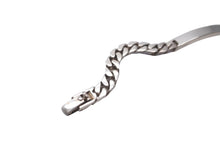 Load image into Gallery viewer, HERMES エルメス IDブレスレット ヴィンテージ シルバー925 マルジェラ期 重量27.3g 全長19cm アクセサリー ジュエリー 美品 中古 64430