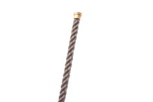 Load image into Gallery viewer, 極美品 FRED フレッド 18K ブレスレット用コード テキスタイルケーブル フォース10 アクセサリー 小物 ブラウン 中古 64433