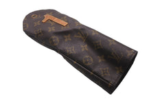 Load image into Gallery viewer, LouisVuitton ルイヴィトン ゴルフクラブヘッドカバー 1番 1990 843 ブラウン モノグラムキャンバス ゴールド金具 美品 中古 64442