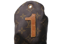 Load image into Gallery viewer, LouisVuitton ルイヴィトン ゴルフクラブヘッドカバー 1番 1990 843 ブラウン モノグラムキャンバス ゴールド金具 美品 中古 64442