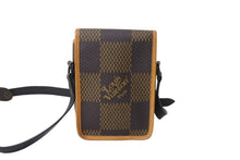 Load image into Gallery viewer, LOUISVUITTON ルイヴィトン アマゾンメッセンジャー ショルダーバッグ N40357 FO3270 ブラウン ブラック 美品 中古 64452