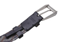 Load image into Gallery viewer, GOYARD ゴヤール ベルト フレガット FREGAT085CL01TY01P ブラック ブラウン シルバー金具 美品 中古 64454