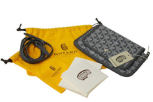 Load image into Gallery viewer, 新品未使用 GOYARD ゴヤール プリュメ ポーチウォレット ショルダーバッグ PLUMETPMLTY51CL51P グレー 64455