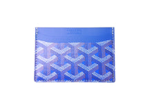Load image into Gallery viewer, 新品未使用 GOYARD ゴヤール サンシュルピス カードケース STSULPPMLTY10CL10X ブルー 64458