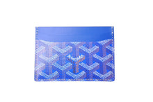 Load image into Gallery viewer, 新品未使用 GOYARD ゴヤール サンシュルピス カードケース STSULPPMLTY10CL10X ブルー 64458