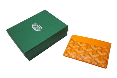 新品未使用 GOYARD ゴヤール サンシュルピス カードケース STSULPPMLTY08CL08X イエロー 64459