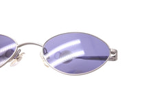 Load image into Gallery viewer, CHANEL シャネル サングラス ココマーク ペーパーグラス 14267 45002 プラスチック メタル ブルー シルバー金具 美品 中古 64475