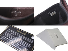Load image into Gallery viewer, CHANEL シャネル カードケース ココマーク ラムスキン 29番台 2019年AW ブラック シルバー金具 美品 中古 64477