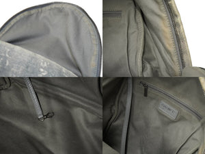 CHANEL シャネル グラフィティ アクト2 バックパック ペイント A92352 19番台 2014年SS グレー ベージュ シルバー 美品 中古 64479