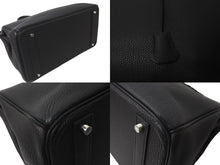 Load image into Gallery viewer, HERMES エルメス バーキン40 ブラック トゴ 40cm D刻印 シルバー金具 ハンドバッグ 中古 64482