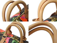 Load image into Gallery viewer, 極美品 LOUIS VUITTON ルイヴィトン ボストンバッグ M48605 モノグラムローズ キーポル50 ブラウン ゴールド金具 中古 64486