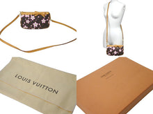 Load image into Gallery viewer, LOUIS VUITTON ルイ ヴィトン 村上隆 ポシェットアクセソワール ポーチ M92006 モノグラムチェリーブロッサム 美品 中古 64489
