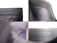 Load image into Gallery viewer, CHANEL シャネル カードケース ココマーク カメリア 17番台 ブラック シルバー金具 美品 中古 64490