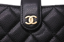 Load image into Gallery viewer, CHANEL シャネル カードケース ココマーク 21番台 ブラック シルバー金具 美品 中古 64491