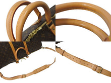 Load image into Gallery viewer, LOUIS VUITTON ルイヴィトン キーポルバンドリエール55 M41414 ボストンバッグ モノグラムキャンバス ブラウン 美品 中古 64494