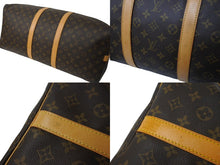 Load image into Gallery viewer, LOUIS VUITTON ルイヴィトン キーポルバンドリエール55 M41414 ボストンバッグ モノグラムキャンバス ブラウン 美品 中古 64494
