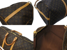 Load image into Gallery viewer, LOUIS VUITTON ルイヴィトン キーポルバンドリエール55 M41414 ボストンバッグ モノグラムキャンバス ブラウン 美品 中古 64494