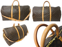 Load image into Gallery viewer, LOUIS VUITTON ルイヴィトン キーポルバンドリエール60 ボストンバッグ M41412 モノグラムキャンバス ブラウン 美品 中古 64495