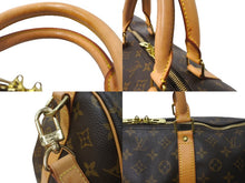 Load image into Gallery viewer, LOUIS VUITTON ルイヴィトン キーポルバンドリエール60 ボストンバッグ M41412 モノグラムキャンバス ブラウン 美品 中古 64495