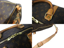 Load image into Gallery viewer, LOUIS VUITTON ルイヴィトン キーポルバンドリエール60 ボストンバッグ M41412 モノグラムキャンバス ブラウン 美品 中古 64495