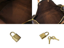 Load image into Gallery viewer, LOUIS VUITTON ルイヴィトン キーポルバンドリエール60 ボストンバッグ M41412 モノグラムキャンバス ブラウン 美品 中古 64495