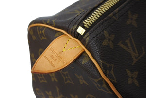 LOUIS VUITTON ルイヴィトン キーポル55 ボストンバッグ M41414 モノグラム ブラウン ゴールド金具 美品 中古 64496
