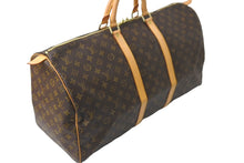 Load image into Gallery viewer, LOUIS VUITTON ルイヴィトン キーポル55 ボストンバッグ M41414 モノグラム ブラウン ゴールド金具 美品 中古 64496