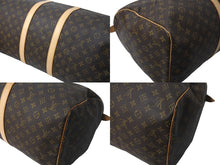 Load image into Gallery viewer, LOUIS VUITTON ルイヴィトン キーポル55 ボストンバッグ M41414 モノグラム ブラウン ゴールド金具 美品 中古 64496