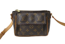 Load image into Gallery viewer, LOUIS VUITTON ルイヴィトン ショルダーバッグ M51165 ヴィバシテPM ブラウン モノグラム ゴールド金具 美品 中古 64498