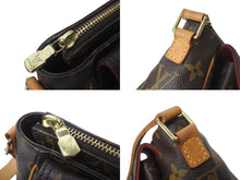 Load image into Gallery viewer, LOUIS VUITTON ルイヴィトン ショルダーバッグ M51165 ヴィバシテPM ブラウン モノグラム ゴールド金具 美品 中古 64498