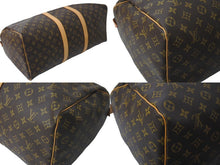 Load image into Gallery viewer, 極美品 LOUIS VUITTON ルイヴィトン キーポル50 ボストンバッグ モノグラム M41426 ブラウン ゴールド金具 中古 64499