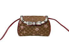 Load image into Gallery viewer, LOUIS VUITTON ルイ ヴィトン × 村上隆 ショルダーバッグ チェリーブロッサム グリオット M92589 ブラウン レッド 美品 中古 64502