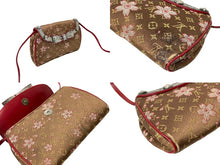 Load image into Gallery viewer, LOUIS VUITTON ルイ ヴィトン × 村上隆 ショルダーバッグ チェリーブロッサム グリオット M92589 ブラウン レッド 美品 中古 64502